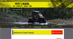 Desktop Screenshot of pepesrental.com